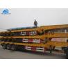 Buy cheap 3-6 Axles Low Bed Truck Trailer , Low Bed Container Semi Trailer 60t from wholesalers