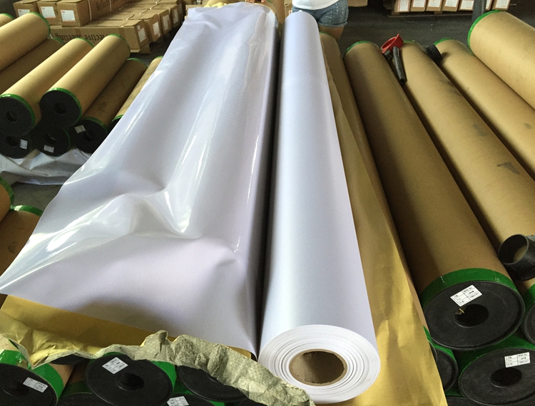 Wholesale price outdoor printing media pvc lona rolls advertising material lona frontlit