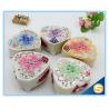 Buy cheap Promotion Gift Metal Zinc Alloy Jewelry Box with Mirror from wholesalers