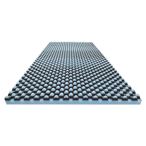 Buy cheap Cooling Gel Infused Memory Foam Topper Mattress Pad Charcoal Egg Rack from wholesalers