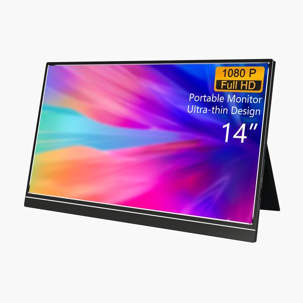 Buy cheap 1080P Full HD 14 Inch Portable Monitor For PS4 / XBOX ONE / SWITCH from wholesalers