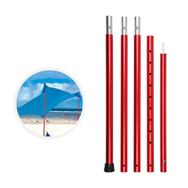 Buy cheap Aluminium Alloy Foldable Tent Poles 19mm With Rubber from wholesalers