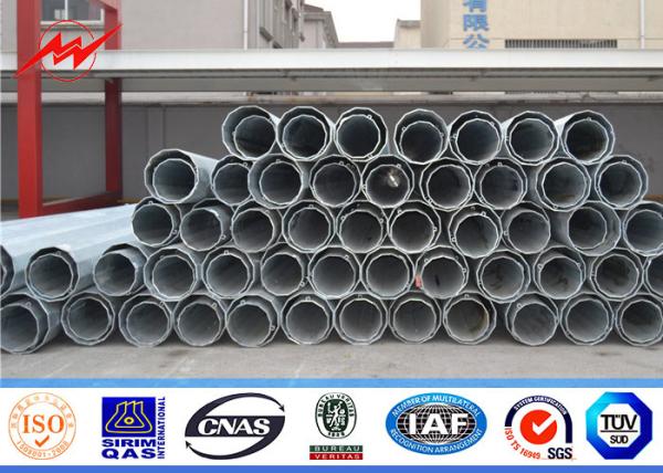 Buy cheap 17meter 450kg Steel Power Pole Tubular Electric Gr65 from wholesalers
