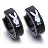 Buy cheap Australia fashion body piercing jewelry rabbit hoop earrings for boys from wholesalers