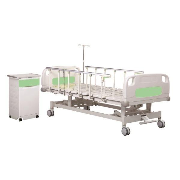 Buy cheap 3 Movements ISO 9001 750MM Adjustable Electric Hospital Bed Three Function Hospital Bed from wholesalers
