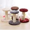 Buy cheap Christmas Cats Scratching Posts Solid Wood Red Brown Cat Scratching Pole from wholesalers