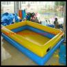 Buy cheap Colorful portable pvc inflatable baby& adults swimming pool from wholesalers