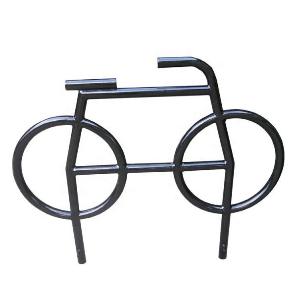 Buy cheap Embedded Mounted Bike Parking Racks Steel Material 1250mm Length OEM from wholesalers