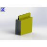 Buy cheap Yellow Fluorocarbon Coating Aluminum Curtain Wall System For Commercial Building from wholesalers