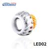 Buy cheap LED02 Double angel eye without fan motorcycle led headlight projector lens from wholesalers