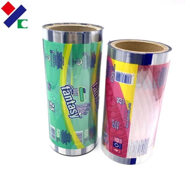 Buy cheap Laminated Food Packaging Film Roll PET / VMPET / PE 152mm With Custom Printing from wholesalers