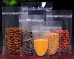 Biodegradable stand up foil zipper bag side gusset bags square block flat bottom