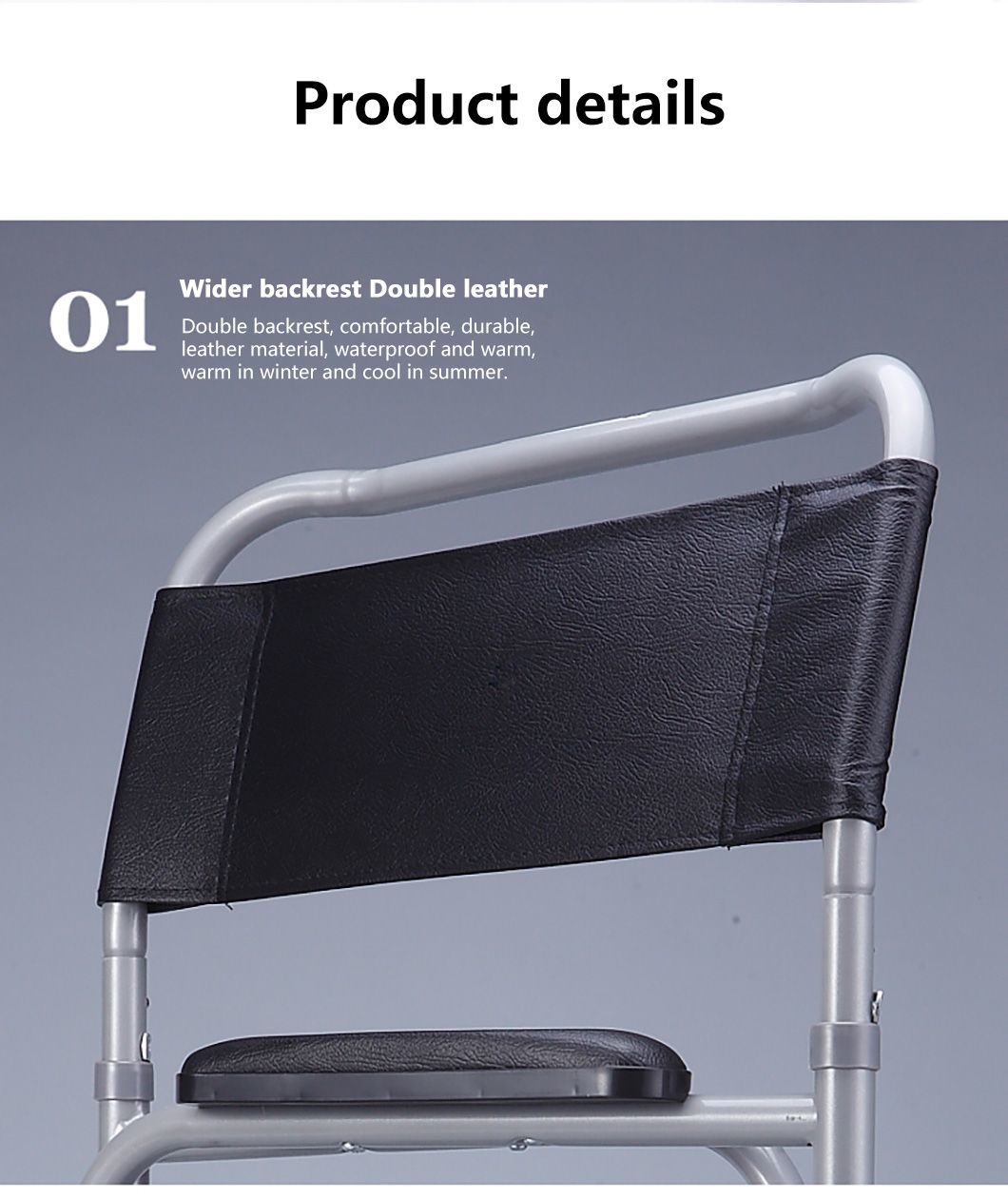 Toilet Chair Folding Toilet Stool Elderly Chair Thickened Toilet Stool with Potty Pregnant Woman