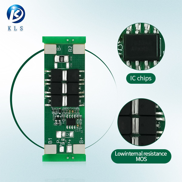 1.6mm Thick 3S 5A-15A Power Tool BMS , Battery Management System For Lifepo4 Battery