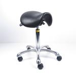 Durable Polyurethane Ergonomic Lab Stools , Abrasion Resistance ESD Lab Chairs