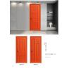 Buy cheap Stylish Hotel Interior WPC Door Full PVC Painted With Solid Wood Door Frame Kits from wholesalers