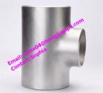 Buy cheap DIN2615 Stainless steel 1.4301 reducing tee/ pipe tee from wholesalers