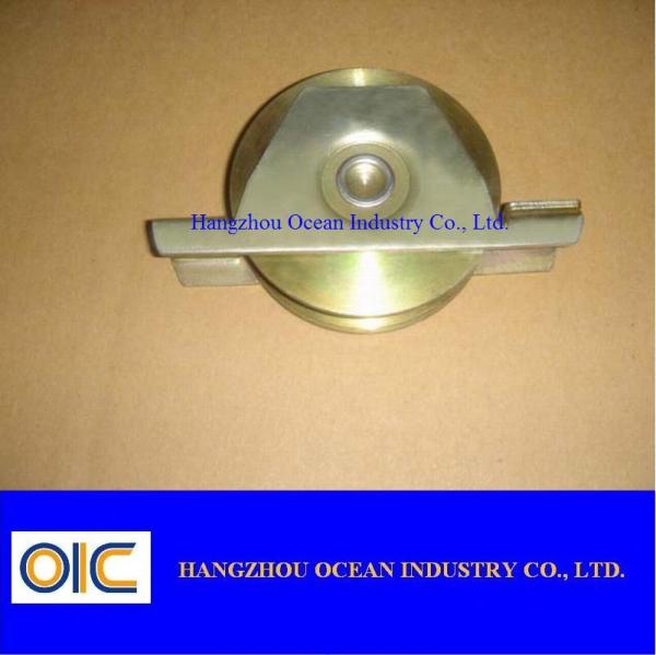 Buy cheap Sliding Gate Hardware Sliding Gate Wheel In Silver And Yellow Colour from wholesalers