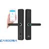 Buy cheap Black Bluetooth Fingerprint Door Lock With 4*1.5V AA Alkaline Battery Rfid Card Unlock from wholesalers