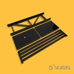 Metal Steel Warehouse Storage Shelving Units Height 2000-6500mm 4500kg Capacity