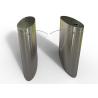Buy cheap RS485 304 Stainless Steel Facial Recognition Flap Gate Barrier from wholesalers