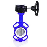 Buy cheap Metal Lever Cast Iron Body Wafer End Type Dn50 Butterfly Valve product