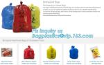 Color Custom Super Large Biohazard Waste Bag, Biohazard Collection Bags/Custom