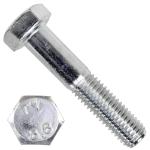 Din 931 933 Iso 4014 4017 Hex Head Cap Screw Grade 8.8 Hot Dip Galvanized