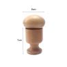 Buy cheap Handbell 6 Inch Wooden Teethers Safe Tambor Beech Wood Teether from wholesalers