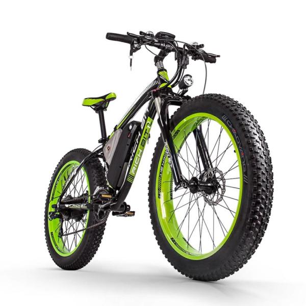 Buy cheap US EU STOCK 1000 Watt Mountain Electric Bikes 26 Inch Brushless Motor 17Ah Rich Bit Top 012 from wholesalers