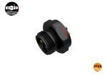 Front Female M19 4 Pin Waterproof Panel Mount Connector