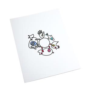 Buy cheap Fold paper leaflet flyer printing, leaflet printing, advertising leaflet printing from wholesalers