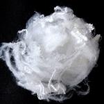 2.5D×51mm Non Siliconized Solid PSF Fiber For Hot Air Non Woven Fabric