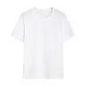Buy cheap Cotton Fitted Blank Black T Shirt Custom Silkscreen Embroidery Print Logo from wholesalers