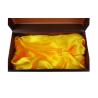 Buy cheap PU Leather Silk Material inside Tray Lock Closure Gold Color Hot Stamping Wood Box for the Wine Packaging from wholesalers