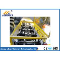 Buy cheap Yellow color High strength smooth straight door frame cold roll forming machine product