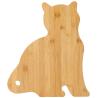 Buy cheap Sustainable Bamboo Cat Shaped Cutting Board Wooden Serving Board Kitchen Chopping Board 38.2*33.1*1.6cm from wholesalers