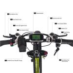 US EU STOCK Top-012 Rich Bit Ebike Fat Tire 1000w 48v-17ah Motor Brushless