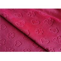 Buy cheap Velboa Embossed Knitting Polyester Brushed Fabric product