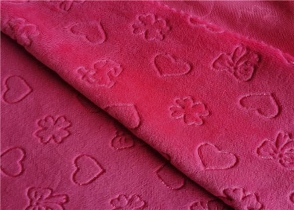 Buy cheap Velboa Embossed Knitting Polyester Brushed Fabric from wholesalers