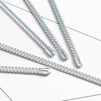 Buy cheap Silver 1.2mm Stainless Steel Corset Boning , Metal Spiral Boning For Corsets product