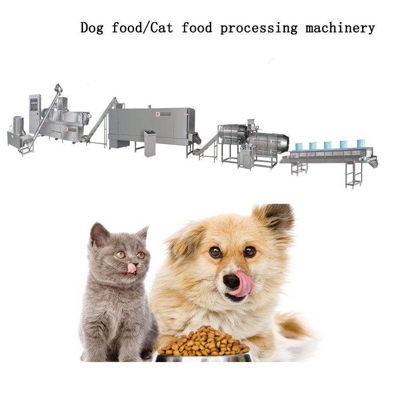4TPH 5TPH Floating Fish Feed Extruder Machine With Double Screw