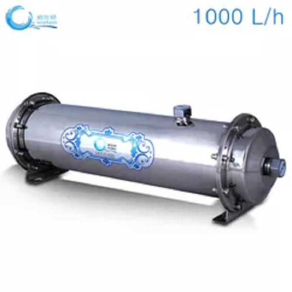Modern Whole House Water Purifier System 304 Stainless Steel Horizontal Water
