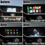 Lexus ES ES350 ES250 ES300h wireless carplay android auto screen mirroring box