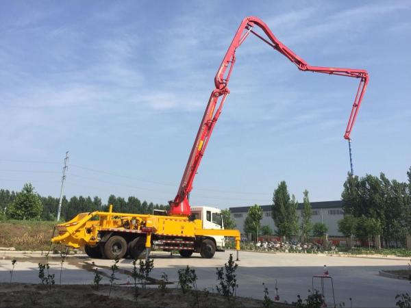 Buy cheap 37m Concrete Pump Truck cost-effective Special Purpose Trucks pumping liquid concrete from wholesalers