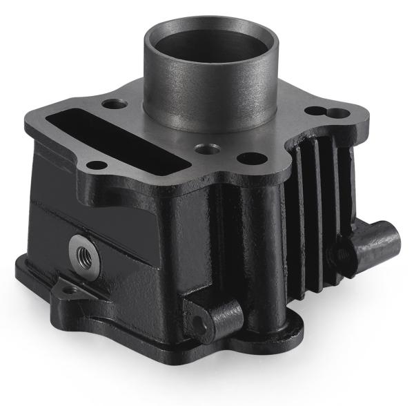 Buy cheap DY50--50cc Black Motorcycle 4 Stroke Cylinder Air Cooled Mode , 39mm Bore Diameter from wholesalers