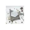 Buy cheap Hexagon Art Stone Tile Natural Marble White Easy Cleaning Customized Size from wholesalers