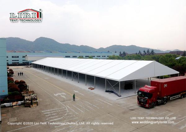 Buy cheap Wind Resistant Clear Span 25x100m Temporary Warehouse Tent from wholesalers