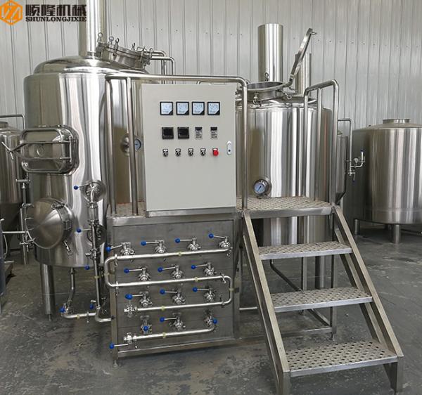 Buy cheap 500L Micro Beer Brewing Equipment , SS 316 Manual Control Beer Making Equipment from wholesalers