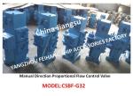 Marine Manual Proportional Flow Direction Control Valve CSBF-G32, Suitable For